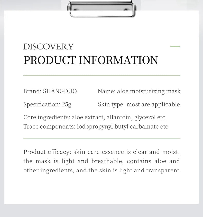 SADOER Botanical Blend Sheet Mask Set (8-Pack)