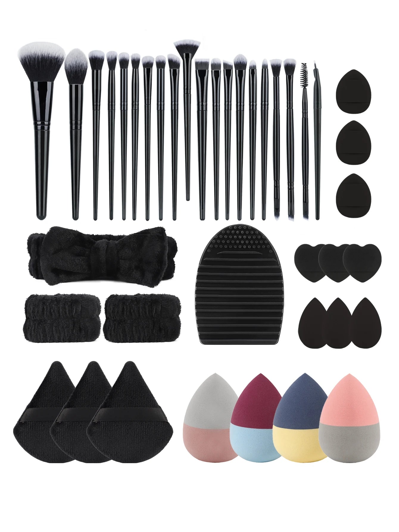 All-in-One Face & Eye Brush Collection (40-Piece)