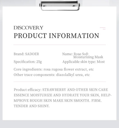 SADOER Botanical Blend Sheet Mask Set (8-Pack)