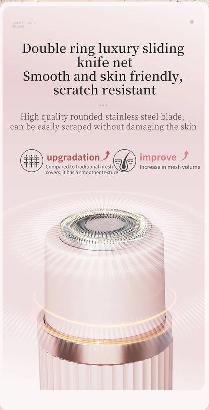 SilkSmooth 2-in-1 Women’s Body Trimmer (Dual-Head)