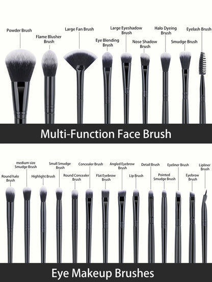 All-in-One Face & Eye Brush Collection (40-Piece)