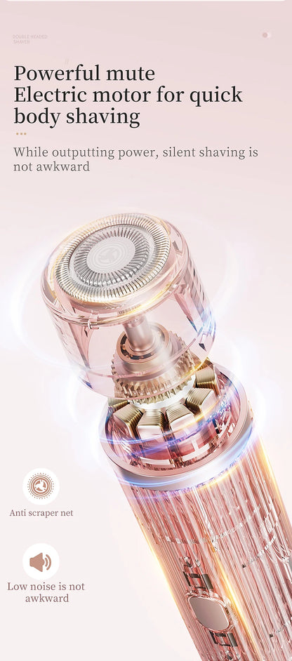 SilkSmooth 2-in-1 Women’s Body Trimmer (Dual-Head)