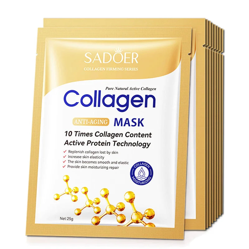 SADOER BrightLift Collagen Repair Sheet Masks (10-Pack)