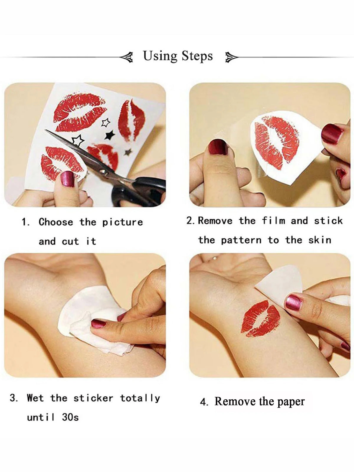 Starlit Freckles Temporary Face Tattoos (6-Piece Set)