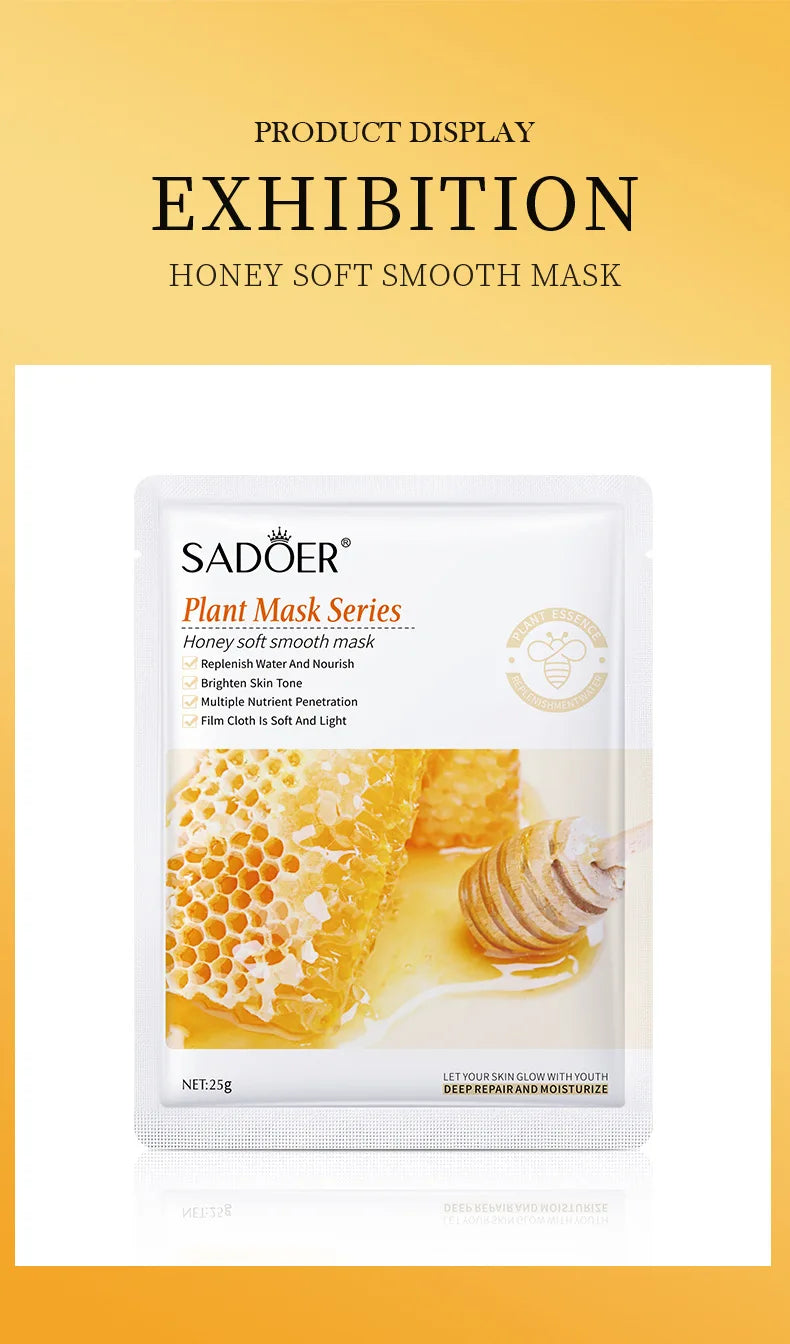 SADOER Botanical Blend Sheet Mask Set (8-Pack)