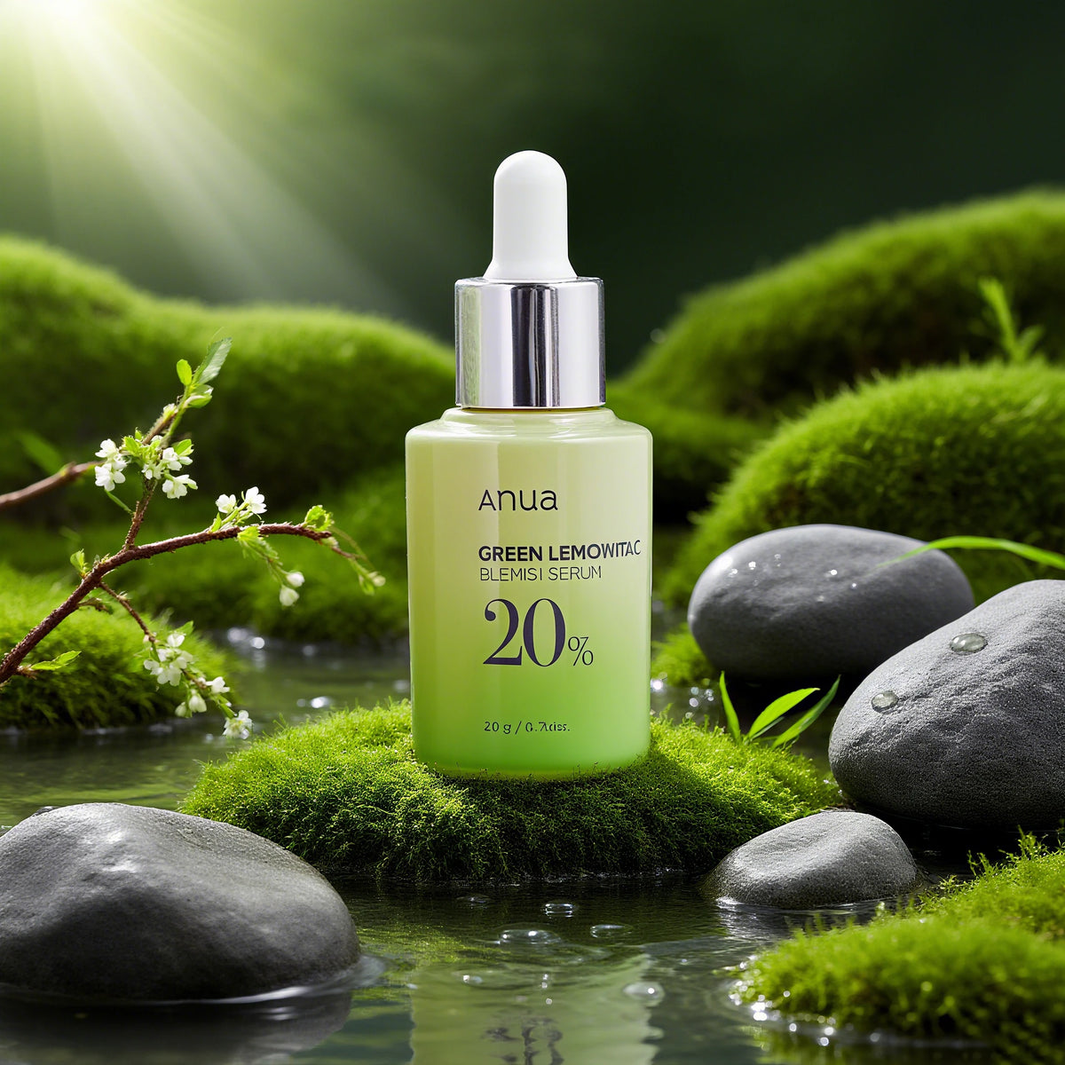 Anua Korean Skincare Green Lemon Vita C Blemish Serum (20 ml)