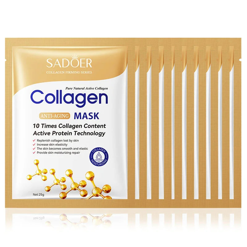 SADOER BrightLift Collagen Repair Sheet Masks (10-Pack)