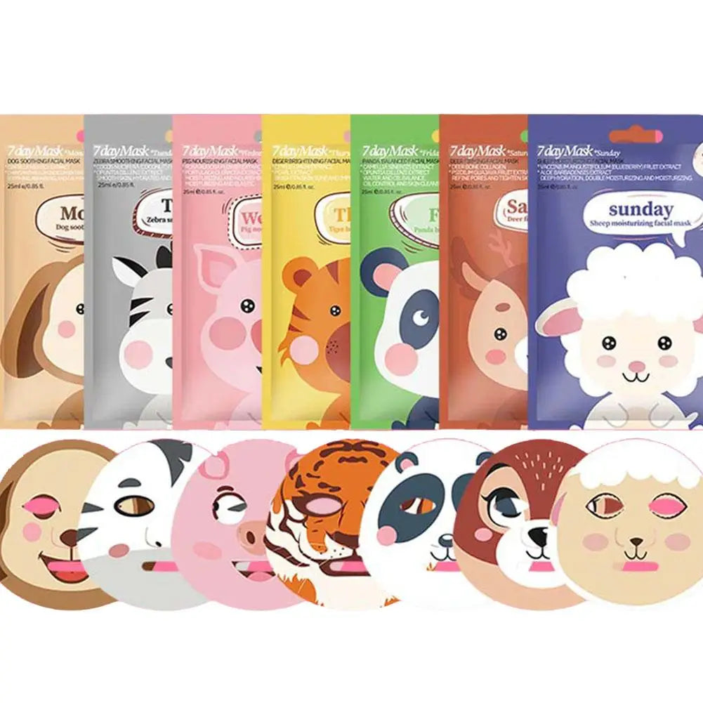 Animal Face Deep Moisture Mask