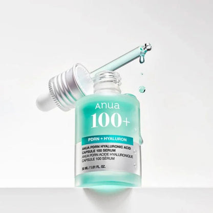 Anua Korean Skincare PDRN Hyaluronic Acid Capsule 100 Serum (30 ml)