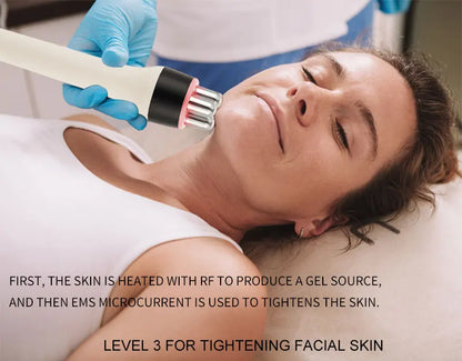 At-Home Skin Tightening & Face Lifting Device (RF + EMS)