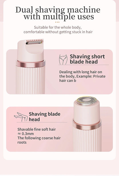 SilkSmooth 2-in-1 Women’s Body Trimmer (Dual-Head)