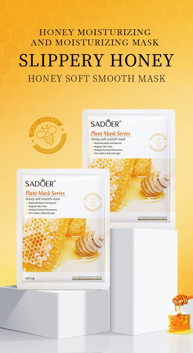 SADOER Botanical Blend Sheet Mask Set (8-Pack)