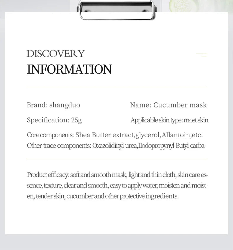 SADOER Botanical Blend Sheet Mask Set (8-Pack)