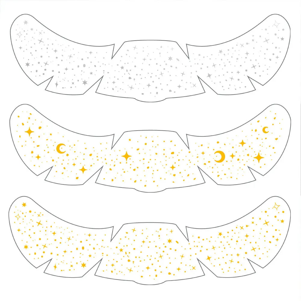 Starlit Freckles Temporary Face Tattoos (6-Piece Set)