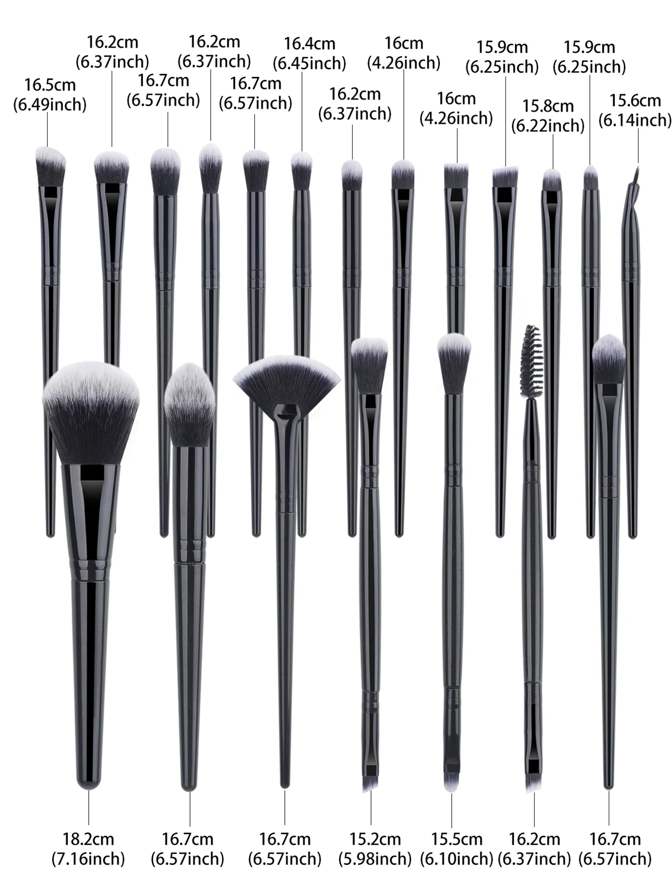 All-in-One Face & Eye Brush Collection (40-Piece)