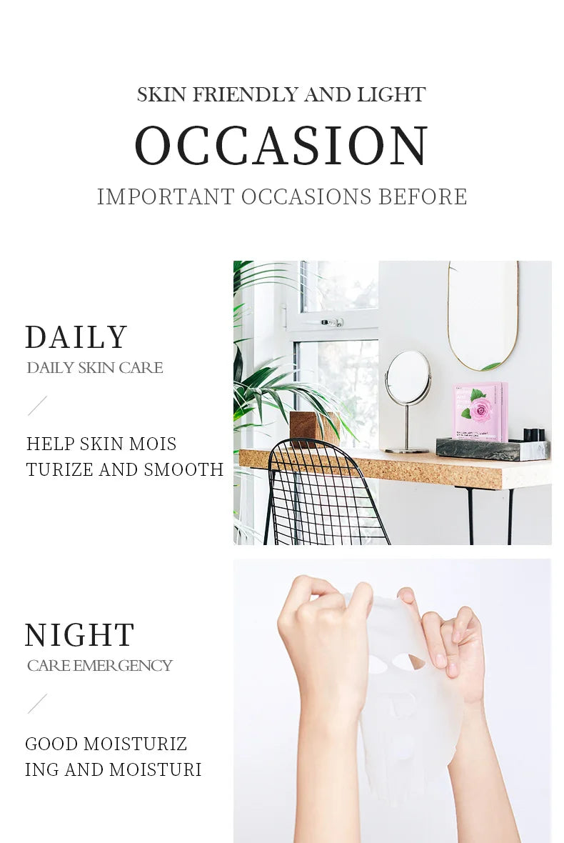 SADOER Botanical Blend Sheet Mask Set (8-Pack)