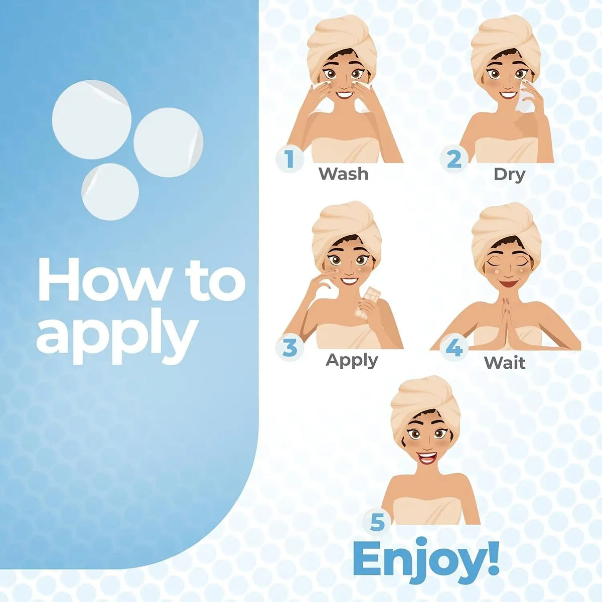 Kawaii Cat Clear Acne Patches (200-Pack)