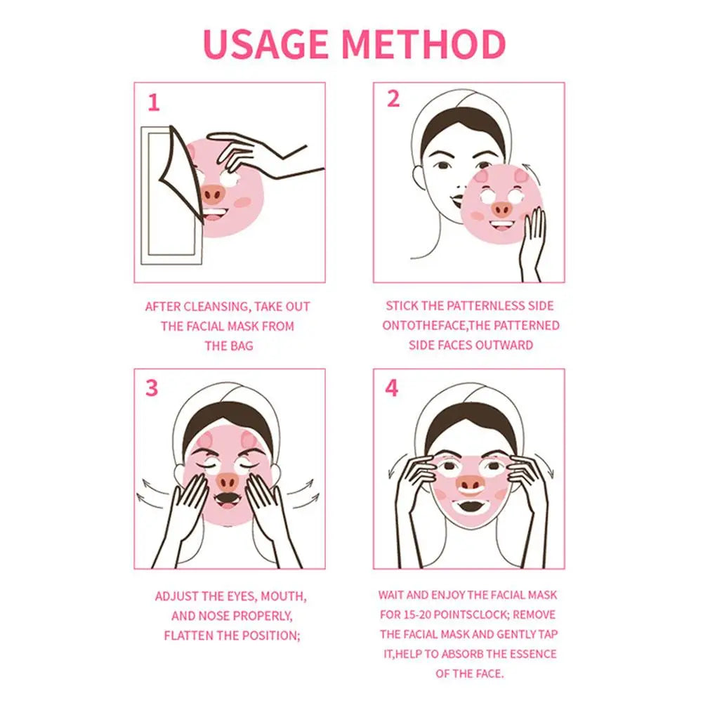 Animal Face Deep Moisture Mask