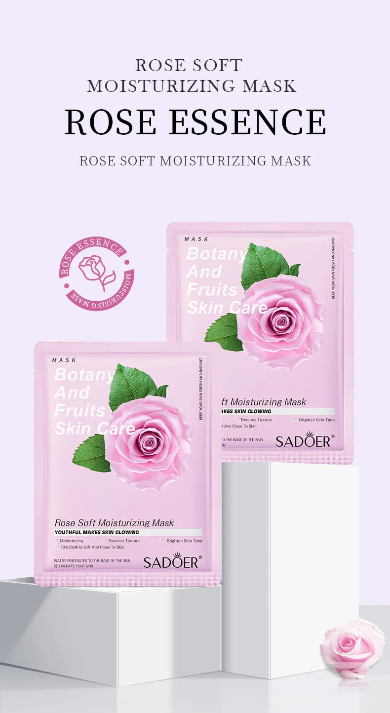 SADOER Botanical Blend Sheet Mask Set (8-Pack)