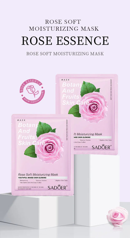 SADOER Botanical Blend Sheet Mask Set (8-Pack)