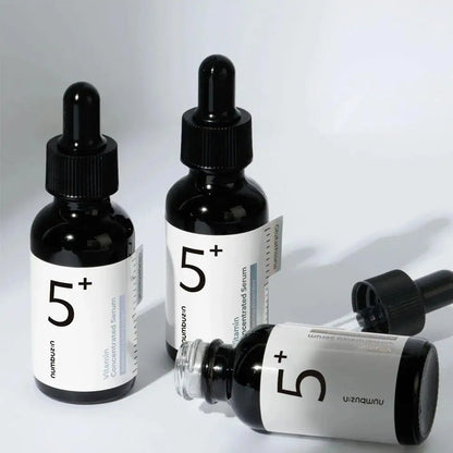 numbuzin Korean Skincare No.5+ Glutathione Vitamin Concentrated Serum (30ml)