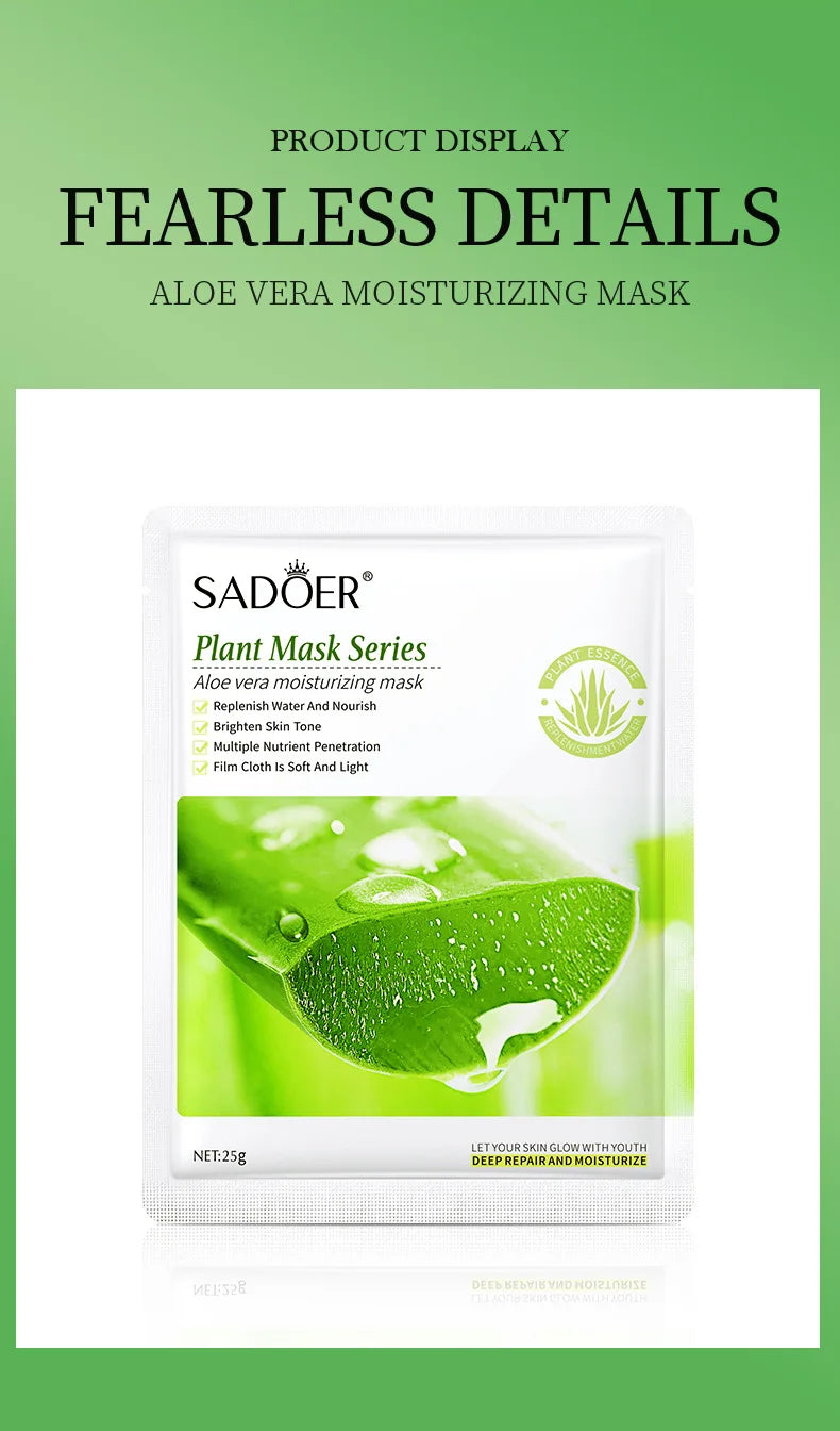 SADOER Botanical Blend Sheet Mask Set (8-Pack)