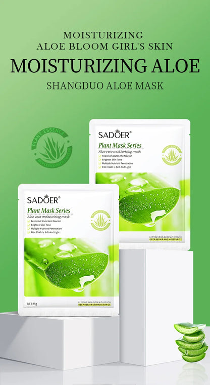 SADOER Botanical Blend Sheet Mask Set (8-Pack)