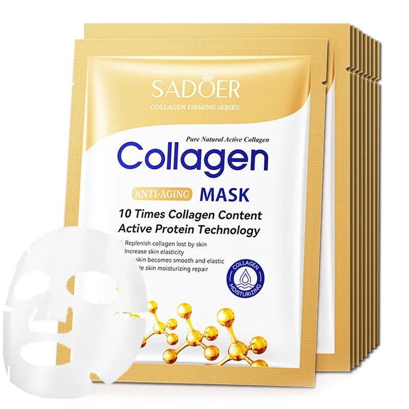 SADOER BrightLift Collagen Repair Sheet Masks (10-Pack)