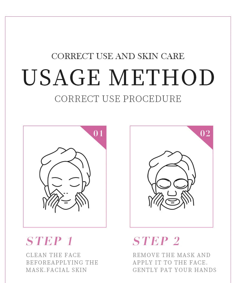 SADOER Botanical Blend Sheet Mask Set (8-Pack)