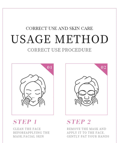 SADOER Botanical Blend Sheet Mask Set (8-Pack)