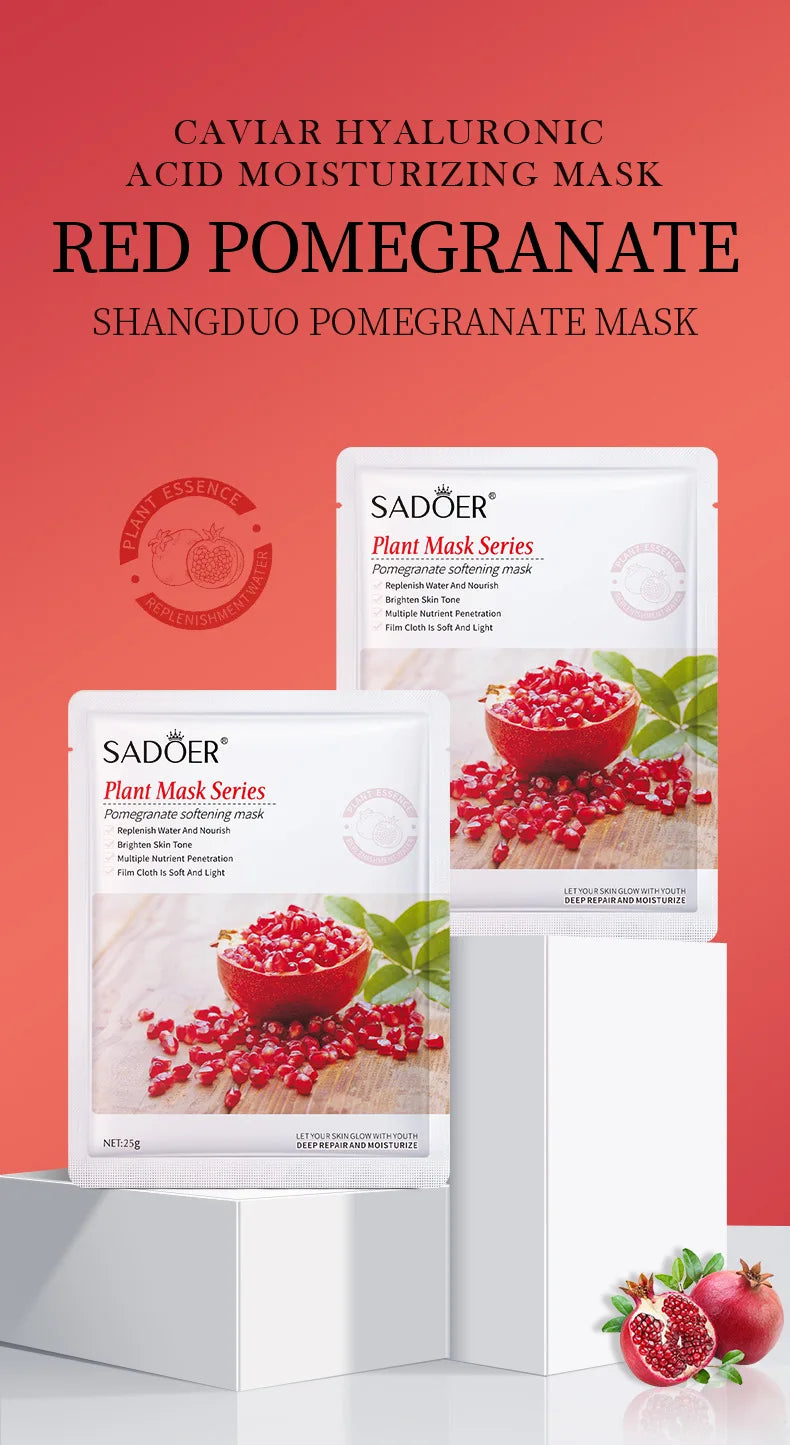 SADOER Botanical Blend Sheet Mask Set (8-Pack)