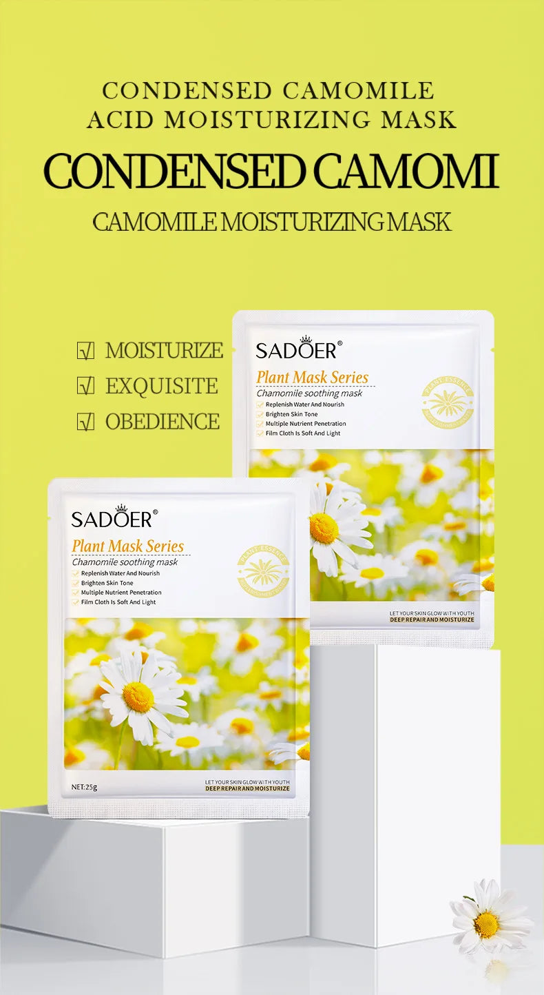 SADOER Botanical Blend Sheet Mask Set (8-Pack)