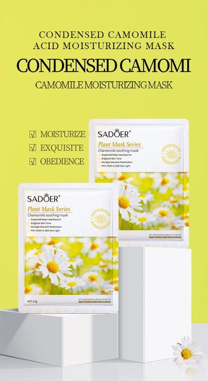 SADOER Botanical Blend Sheet Mask Set (8-Pack)