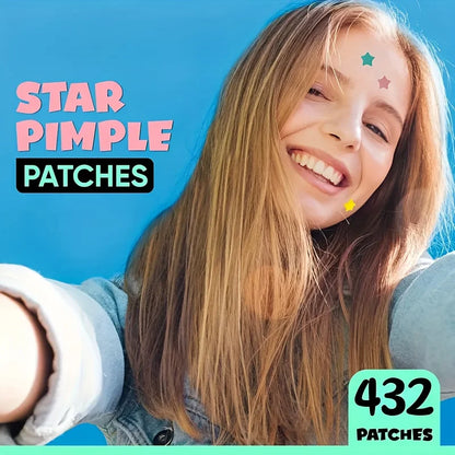 Cute Star Acne Patch Mega Pack (432 Count)
