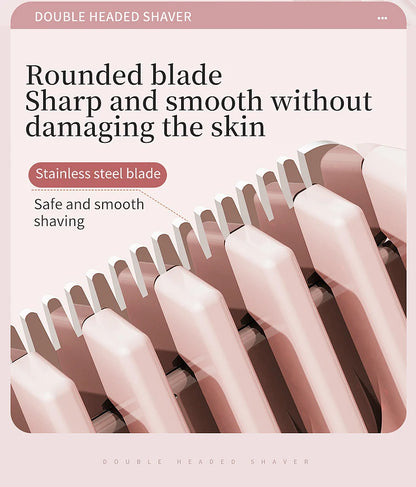 SilkSmooth 2-in-1 Women’s Body Trimmer (Dual-Head)