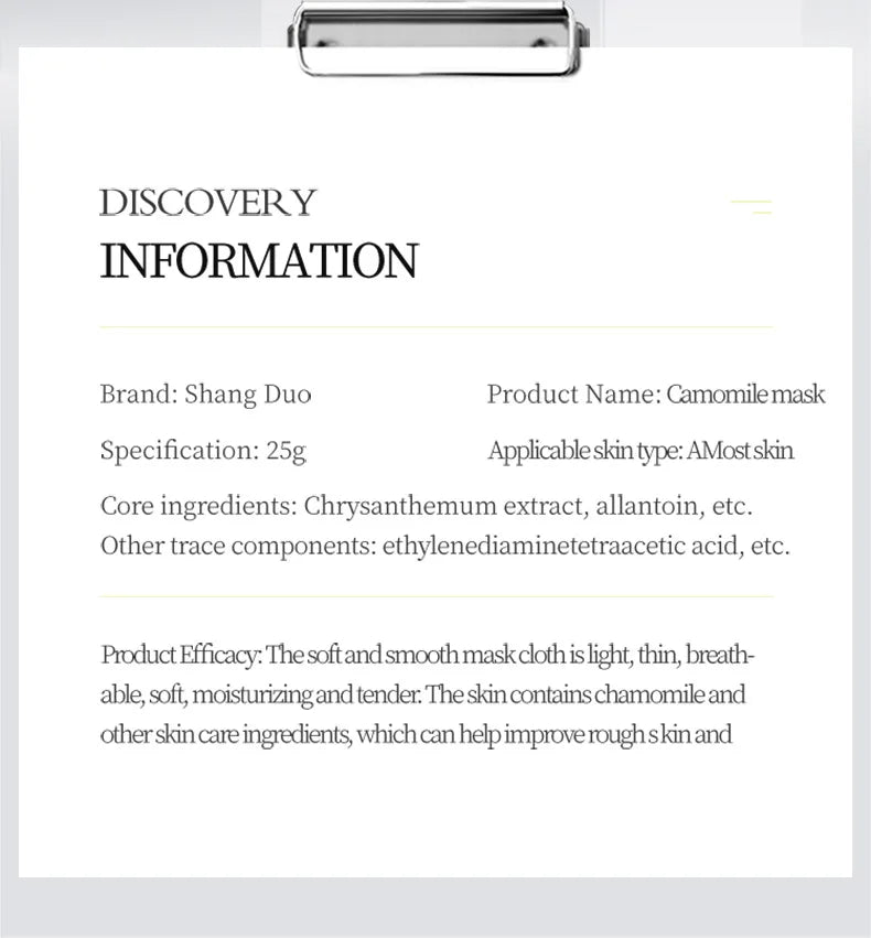 SADOER Botanical Blend Sheet Mask Set (8-Pack)