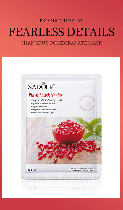 SADOER Botanical Blend Sheet Mask Set (8-Pack)