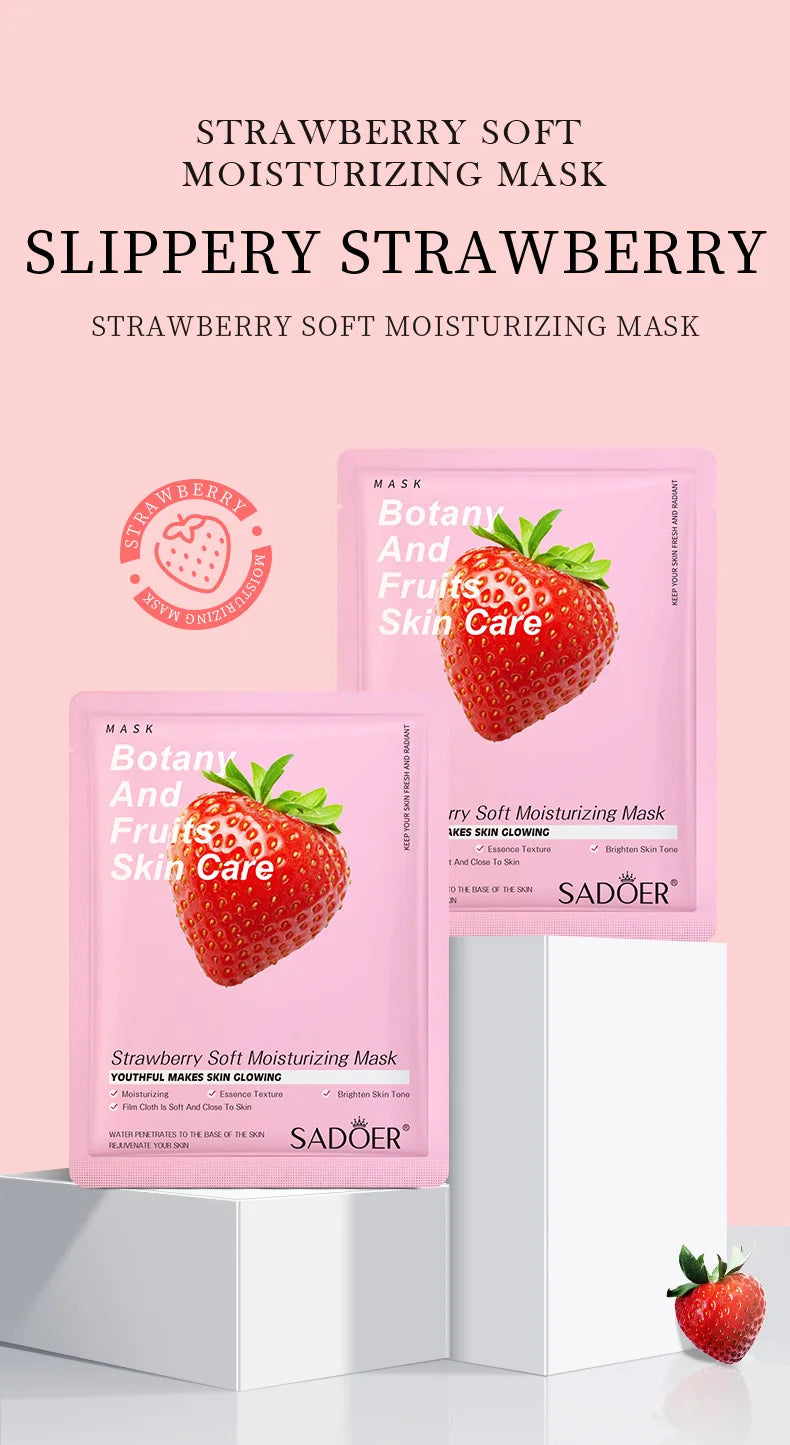 SADOER Botanical Blend Sheet Mask Set (8-Pack)