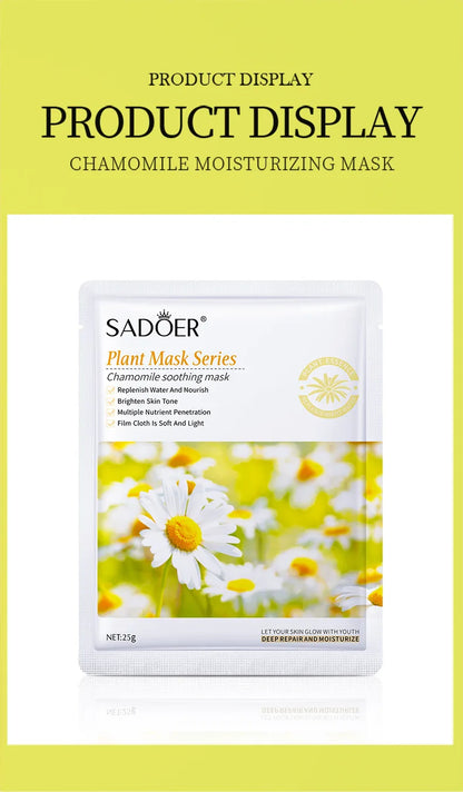 SADOER Botanical Blend Sheet Mask Set (8-Pack)