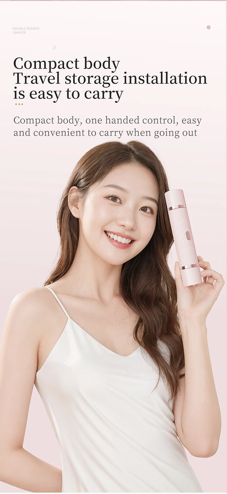 SilkSmooth 2-in-1 Women’s Body Trimmer (Dual-Head)