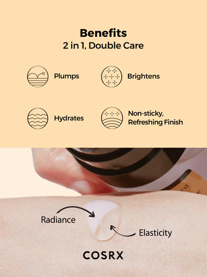COSRX Korean Skincare Advanced Snail Radiance Dual Essence (80ml)