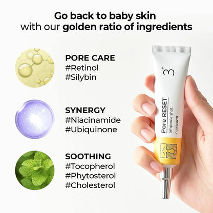 numbuzin Korean Skincare No.3 Pore Reset Ampoule Shot (25ml)