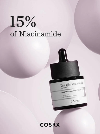 COSRX Korean Skincare The Niacinamide 15 Serum (20mL)